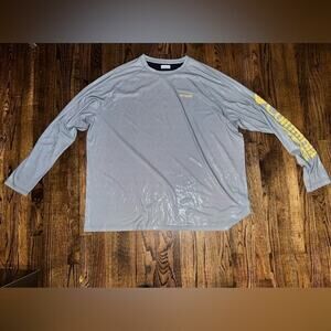 COLUMBIA MENS “PFG” LONG SLEEVE SIZE 4XT WORN ONCE!